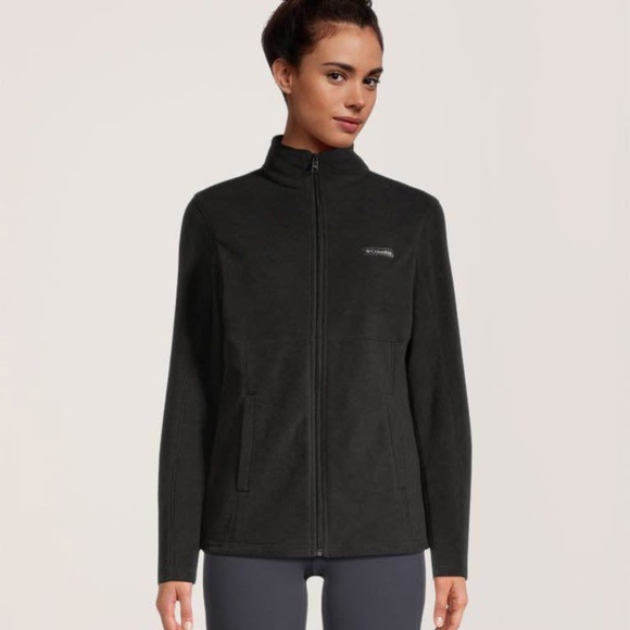 BRAND NEW women columbia zip up black sweater size L (NO TAG) - Picture 4 of 7